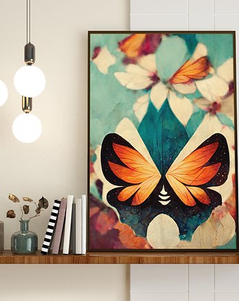 Plakat Motyl 1, Abstraktoria