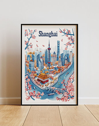 Plakat - Shanghai vibe, Harry Monkey
