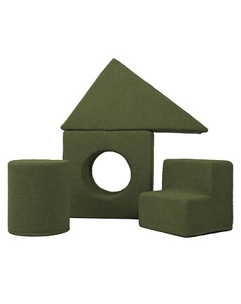 PlaySet  Playlo - Zielony  tor przeszkód dla dzieci - Montesorri, Playlo