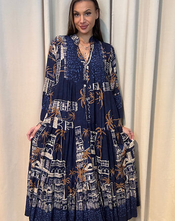 Wiskozowa sukienka Marina, SOLO moda