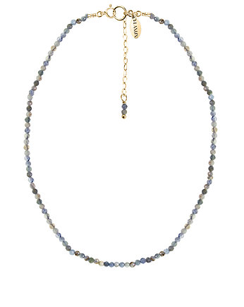 CHOKER VERA z kyanitem - pozłacany, LANUN