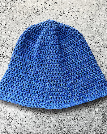 Letni bawełniany kapelusz chabrowy, Made by Jaga