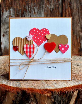 Walentynka kartka, mamuta