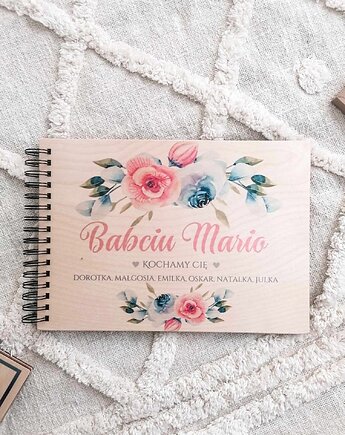 Uroczy album personalizowany na Dzień Babci i Dziadka, LOO LOO DREAM