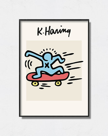 Keith Haring "Art Poster", Pas De LArt