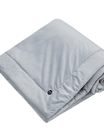 Narzuta na łóżko, szara narzuta Velvet, Nukko Design