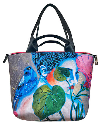 Art MIMA bag SHORT & Marcina Painty print, MIMAbags