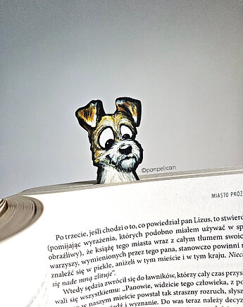 Zakładka do ksiązki Foksterier Rysia, Pan Pelican