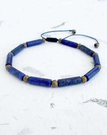 Sierpniowe niebo bransoletka Lapis Lazuli, galeria nuit