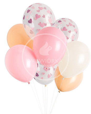 Balony zestaw Oh Girl, PAKOWANIE PREZENTÓW - prezenty diy