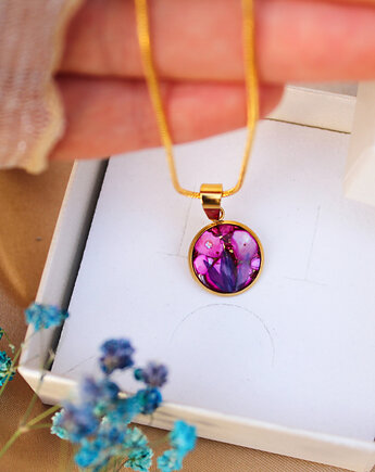 Naszyjnik z chabrem, Frant Art Jewellery