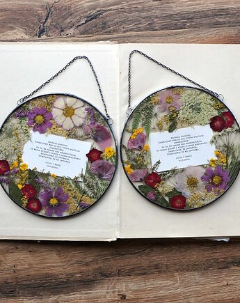 Prezent ślubny dla rodziców i teściów- zestaw dekorów, MARIAELA