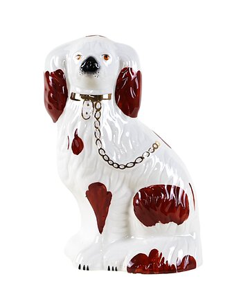 Ceramiczna figurka pies, angielski design, lata 60, produkcja: BESWICK ENGLAND, Przetwory design