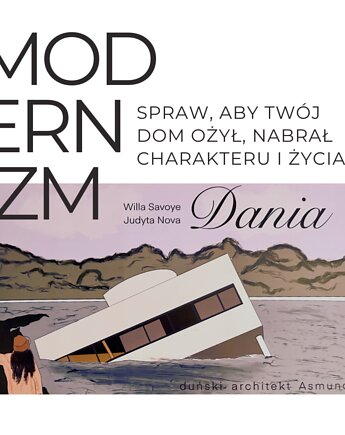 Grafika Instalacji Willi Savoye w Danii, Judyta Nova