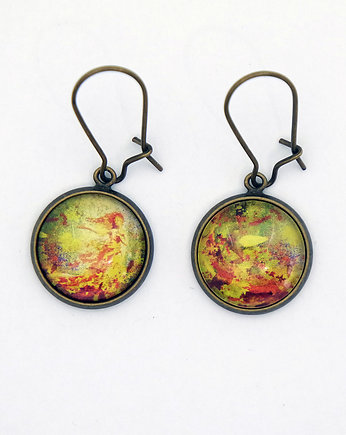 Kolczyki - Liście, jesień - wiszące, yenoo