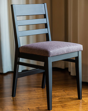 Krzesło HINE - Lekkie bukowe tapicerowane, MSroka