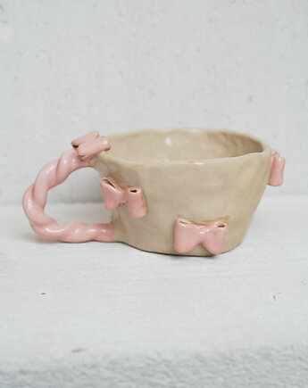 Kubek kokardy wstążki 290 ml, rel ceramic