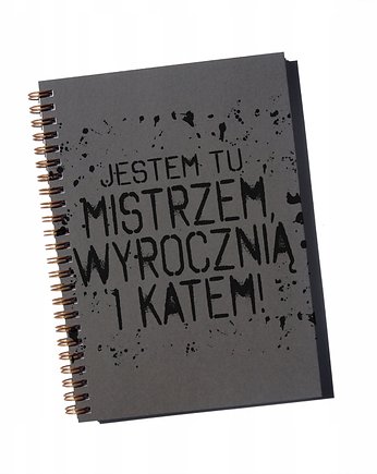 Jestem mistrzem, wyrocznią i katem, notatnik, Sowia Aleja
