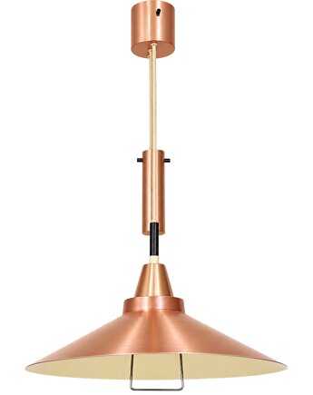 Lampa wisząca DDR, lata 70, Relikt design