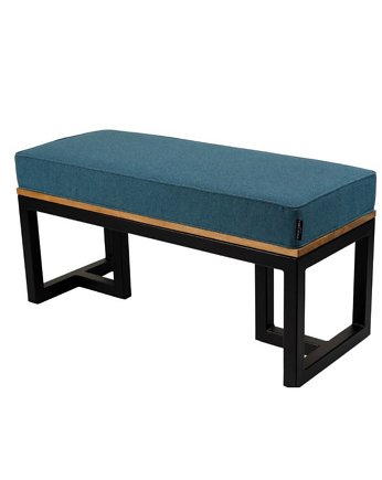 Ławka Metalowa Tapicerowana LGM-119, EMRA WOOD DESIGN