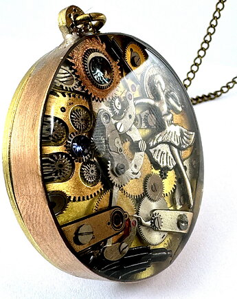 Wisior dwustronny - Lekkość Bytu III (unikat), DROBINY CZASU