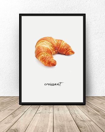 Plakat do kuchni i jadalni "Croissant" A3 (297mm x 420mm), scandiposter