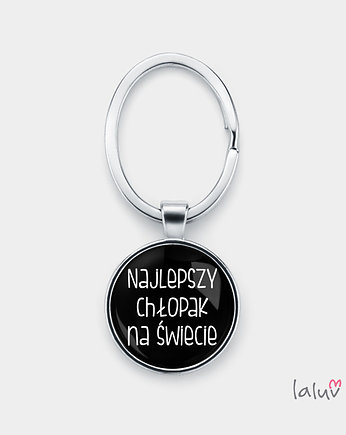 Brelok do kluczy NAJLEPSZY CHŁOPAK, laluv