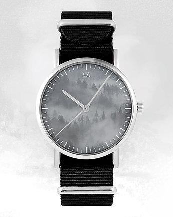 Zegarek - Into the Wild - czarny, nylonowy, unisex, yenoo