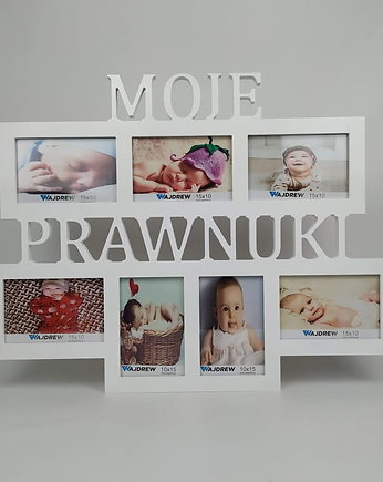 Multirama  Moje Prawnuki ramka na zdjęcia z napisem 7 zdjęć, Wajdrew