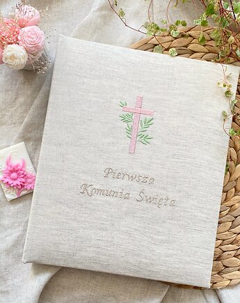 Album na Pierwszą Komunię Świętą - krzyż i gałązka, Albumy ARHome
