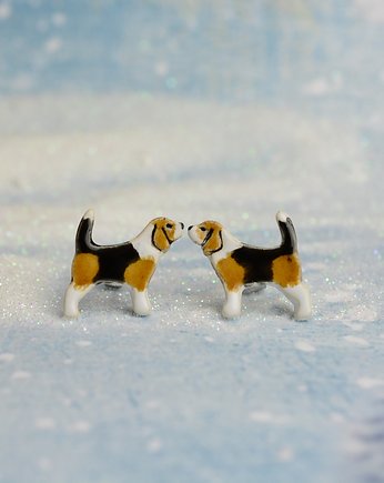 Beagle mini pieski- ceramiczne sztyfty, Dorca