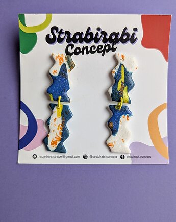 Kolczyki wiszące fale, Strabirabi