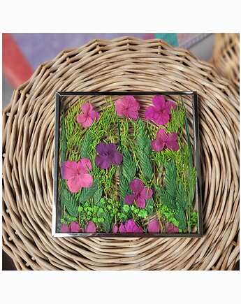 Witraż z kwiatami, Florals&Moss