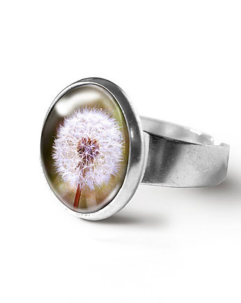 Pierścionek - Retro dmuchawiec, yenoo