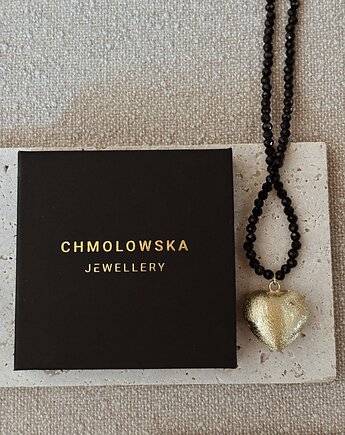 Naszyjnik Onyks Serce, Chmolowska Jewellery
