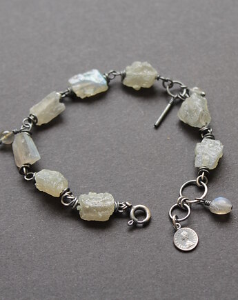 Bransoletka Unikatowe Labradoryty, fado