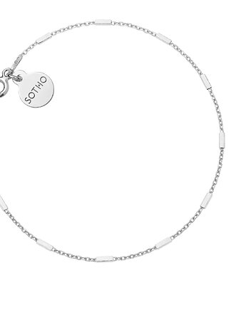 Srebrna łańcuszkowa bransoletka, SOTHO