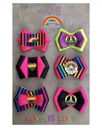 Brosza z Kolekcji LOVE is LOVE  Na zamówienie LGBT, Pudrowy Różowy