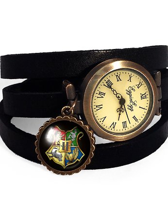 Zegarek skórzany Hogwart Harry Potter 0344, EGGinEGG