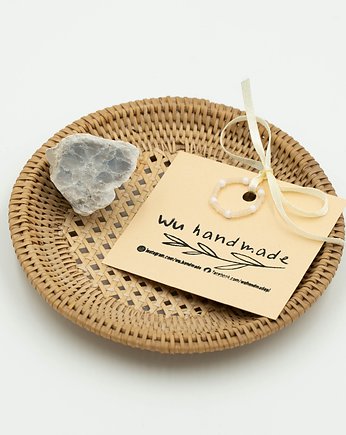 Pierścionek elastyczny Koraliki, wu handmade