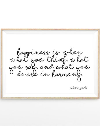 PLAKAT–Happiness is when .....A2, wejustlikeprints