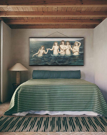 Duży obraz na płótnie - Morskie dziewice - Evelyn De Morgan., Dekoracje PATKA Patrycja Kita