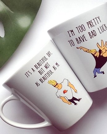 Kubki LATTE  JOHNNY BRAVO, FarrowDesign