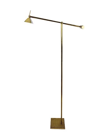 Lampa podłogowa marki Hillebrand z lat 70., Think Modern