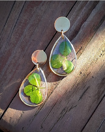 Kolczyki z koniczyną, Figa handmade accessories