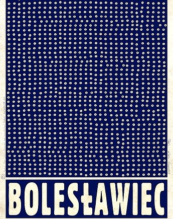 Poster Polska Bolesławiecl (R. Kaja) 98x68 cm w ramie, Galeria LueLue