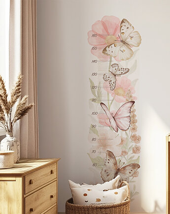 MIARKA MOTYLE - naklejka na ścianę