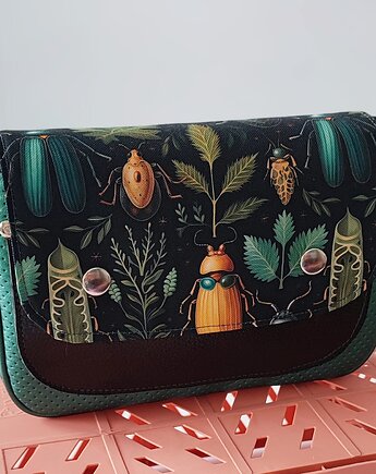 Torebka z wymienną klapką, Natty design