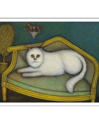 Kartka pocztowa - Agora Cat, Galeria LueLue