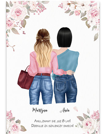 Super przyjaciółki - plakat na prezent, Pankmat